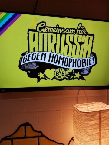 Gemeinsam für Borussia - gegen Homophobie